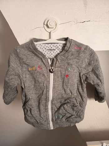 Gilet à zippé