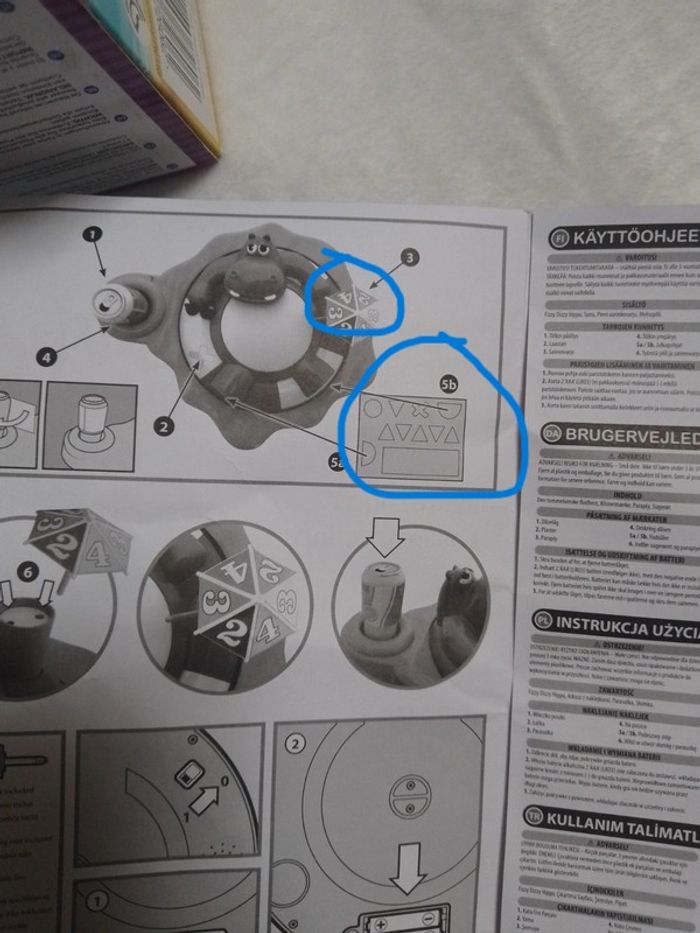 Jeu hippo rototo (manque autocollants et ombrelle voir annonce) - photo numéro 2