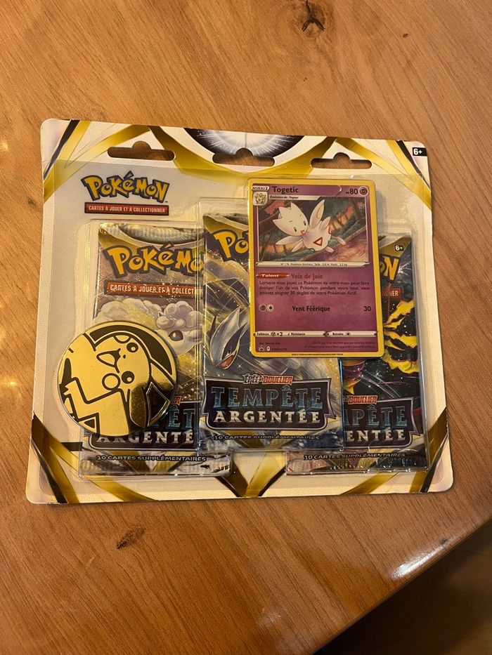 Pokémon Tripack  Tempête Argentée EB12 togetic