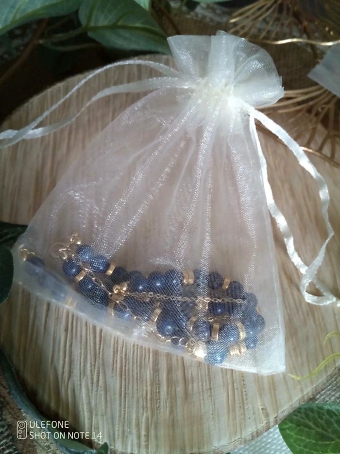 Parure lapis lazuli - photo numéro 3