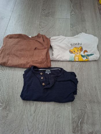 Tee shirt manches longues 24 mois