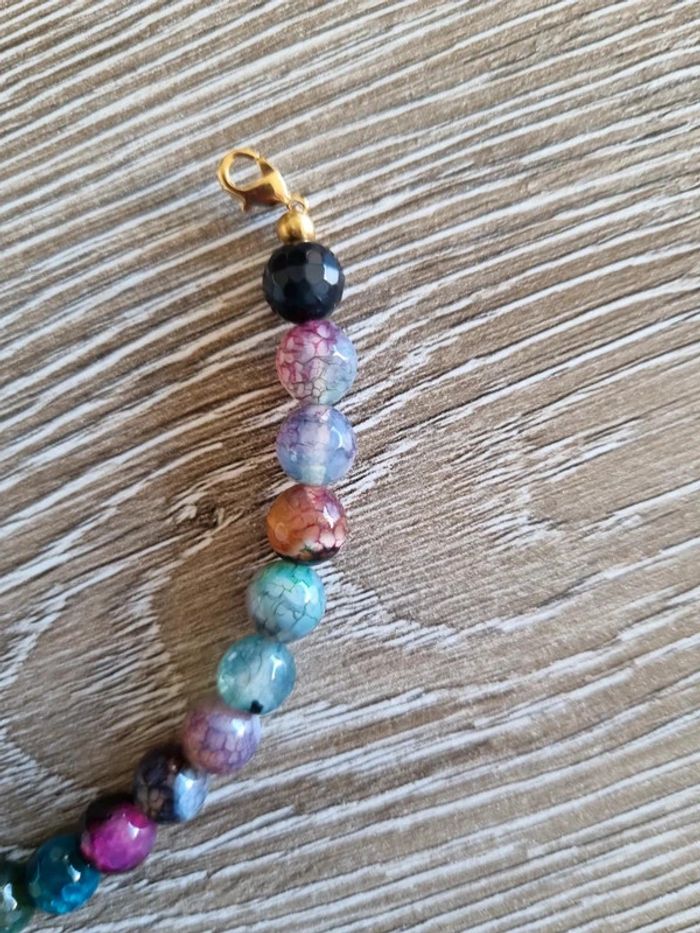 Bracelet en pierres Multi-Agates - photo numéro 4