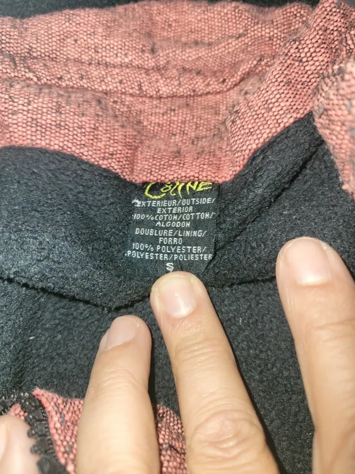 Jolie veste polaire taille s - photo numéro 6