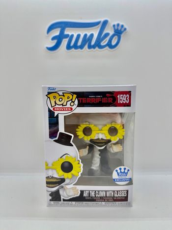 Funko Pop Terrifier Art The Clown With Glasses 1593 Funko Exclusive
