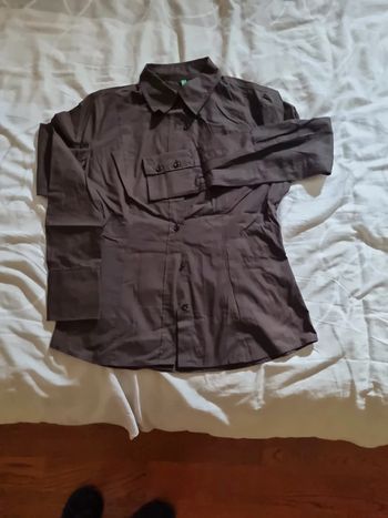 Chemise marron Benetton