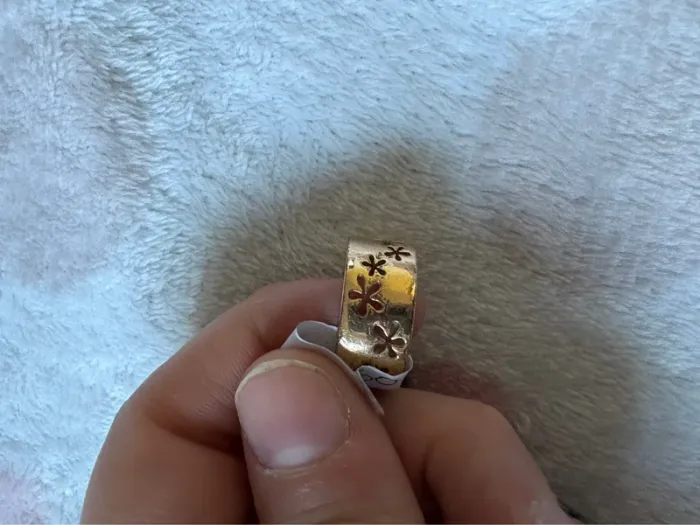 Bague Plaqué Or Flora doré - photo numéro 2