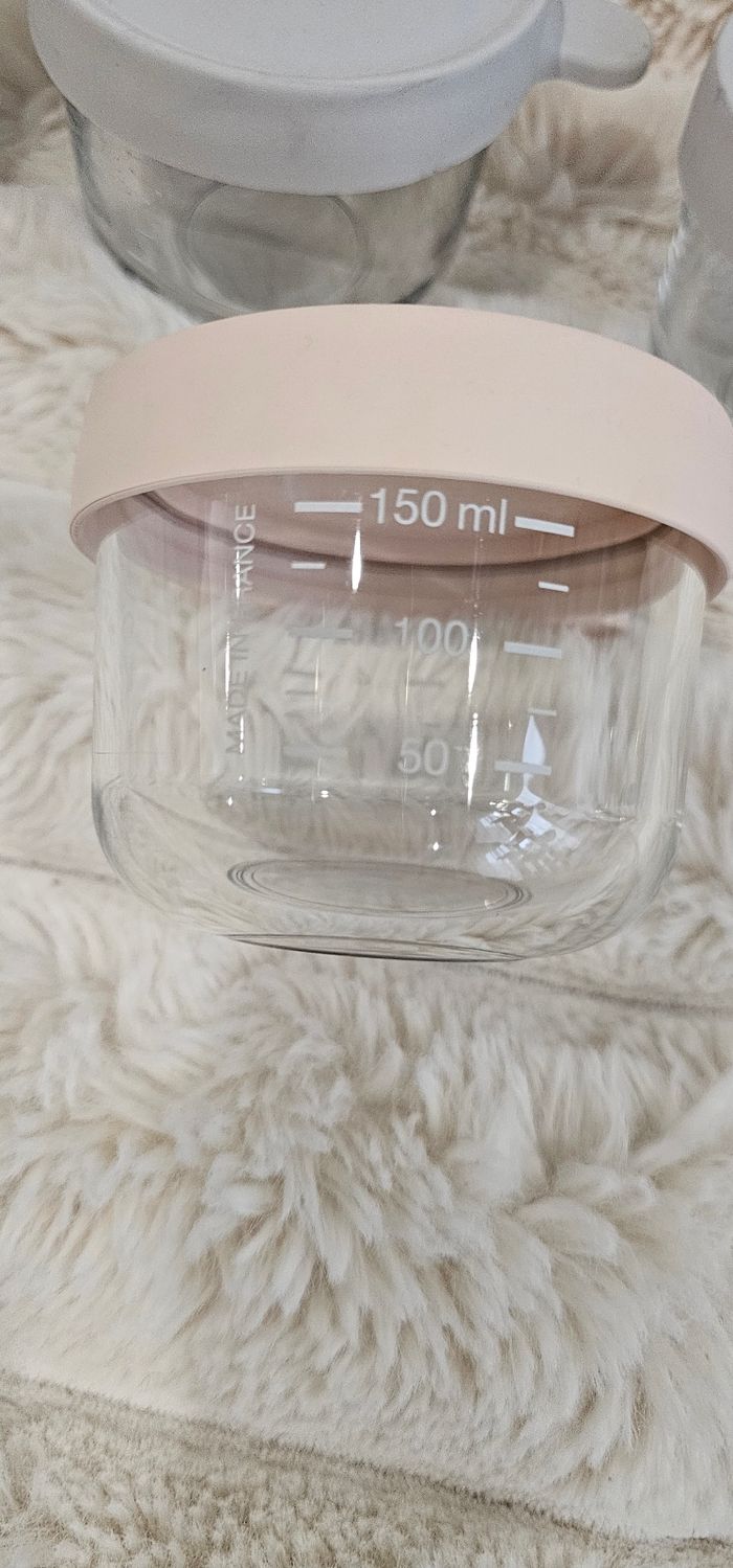 Lot de 4 pots en verre Béaba 150ml - photo numéro 5