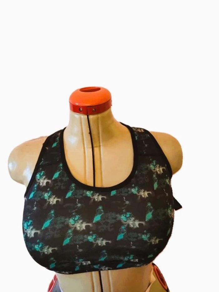 Brassière de sport Crivit noir vert Taille L 46/48 (Fr)