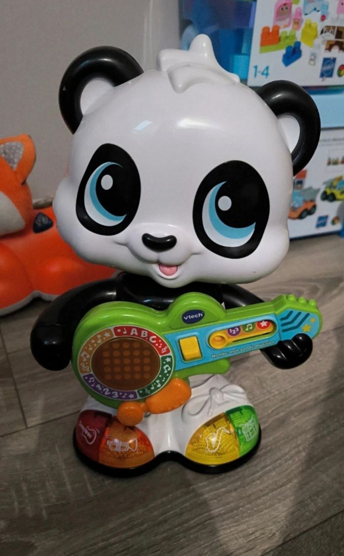 Jeu panda guitare
