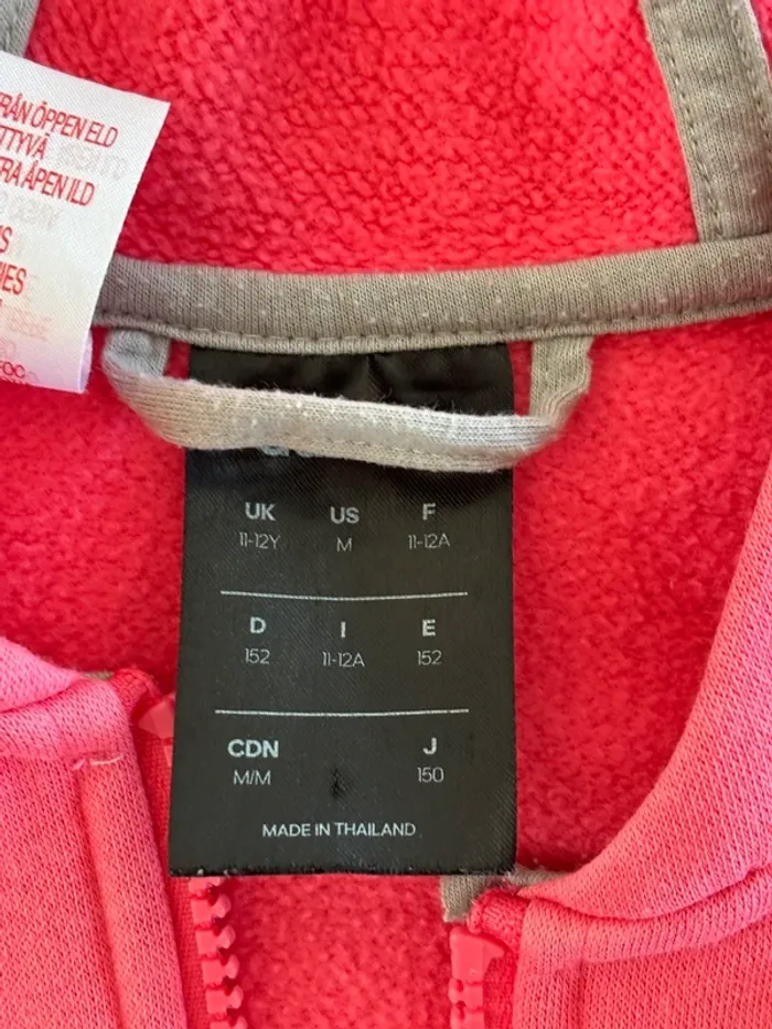Beau gilet Adidas rose T. 11-12 ans/152 cm fille TBE - photo numéro 5