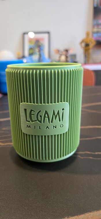 Pot à crayons Legami vert