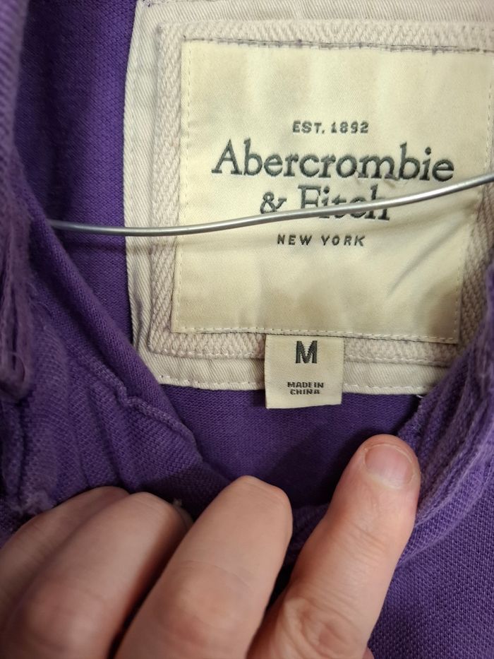 Polo abercrombie& fitch taille M - photo numéro 3