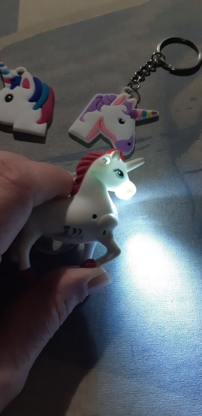Porte-clés licorne - photo numéro 5