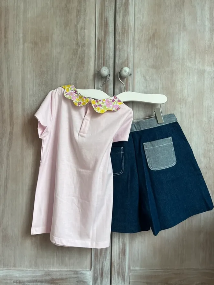 Ensemble jupe et tshirt t. 8 ans - photo numéro 2