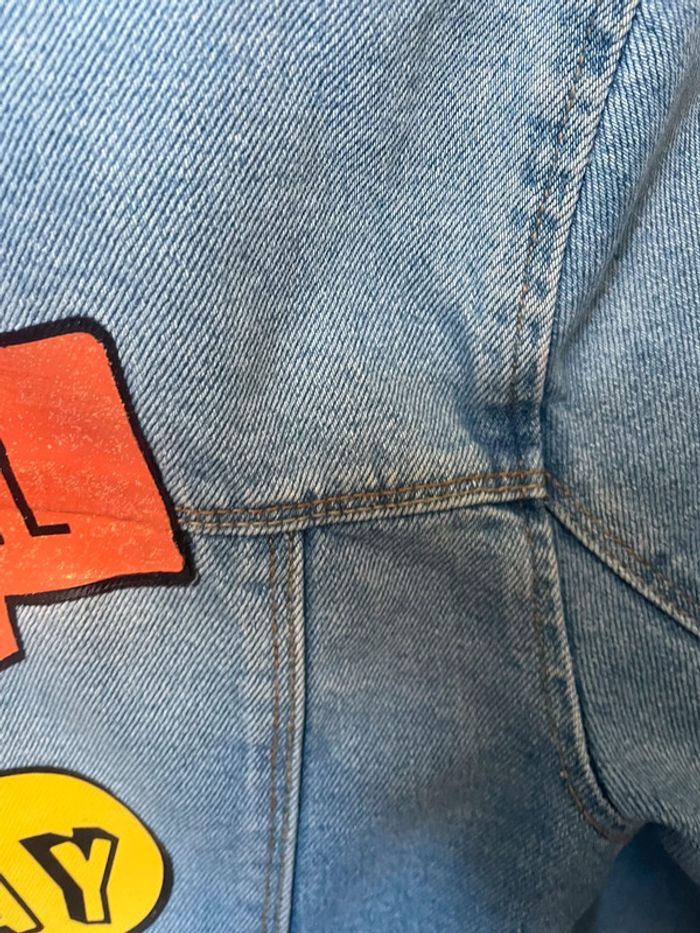 Veste en jean Zara fille - photo numéro 7