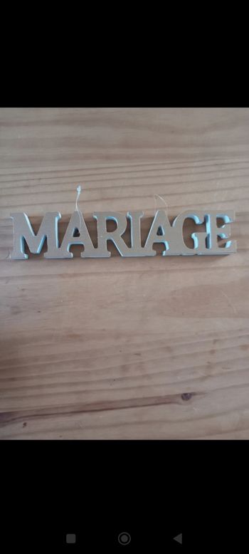 Divers articles de mariage