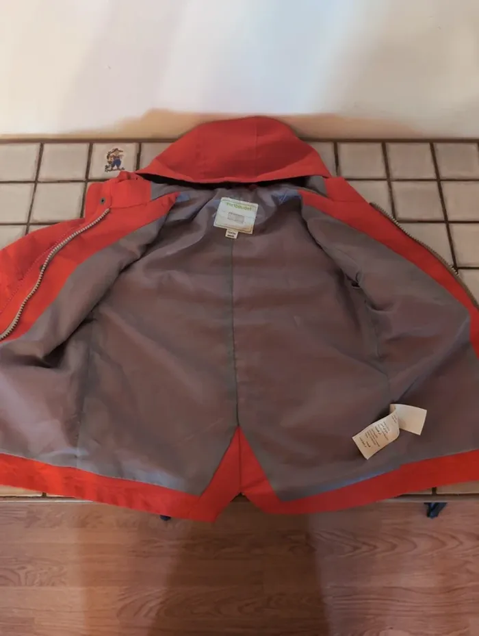 Veste légère rouge Verbaudet 4 ans - photo numéro 3