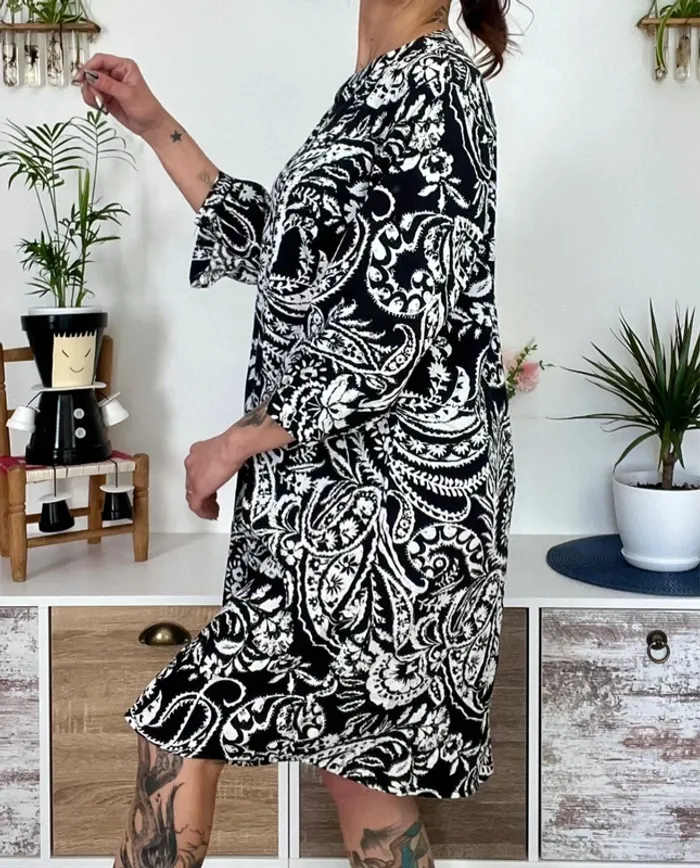 SOLDE Robe taille 2; taille 44 Christy (spécialiste grande taille)  neuf - photo numéro 3