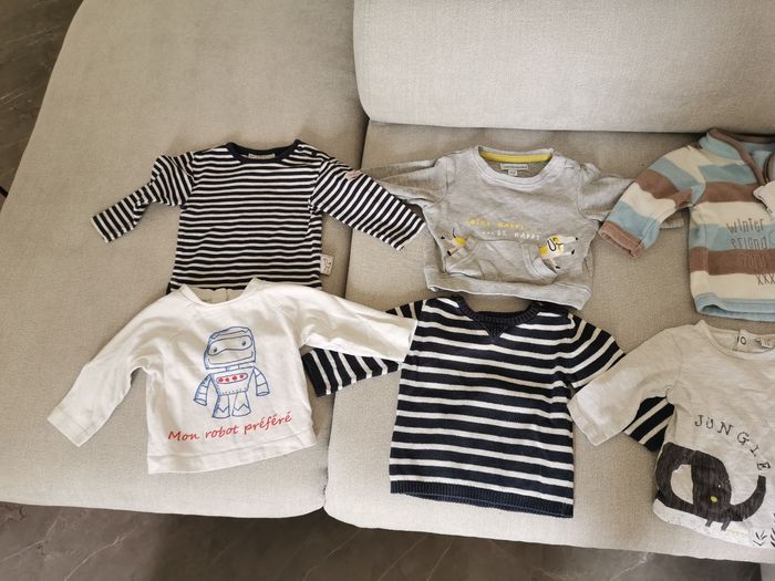 Lots de vêtements bébé taille 3 mois - photo numéro 2
