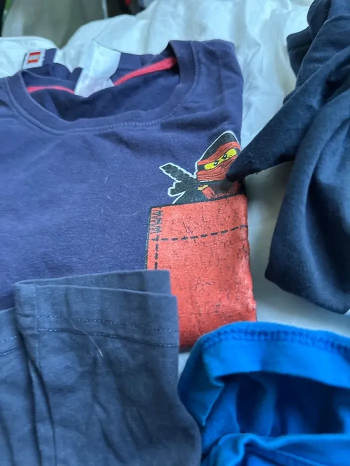 Lot tee shirt manches courtes 8 ans garçon - photo numéro 7
