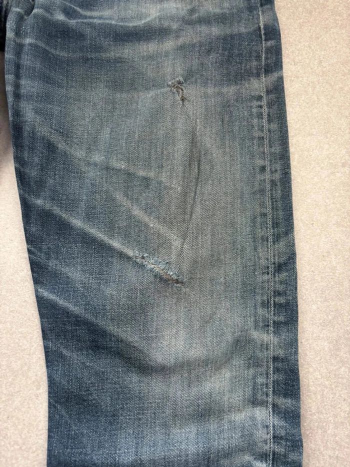 Jean pantalon coupe droite 513 levis noir/bleu W38 L32 - photo numéro 8