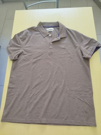 Polo marron Celio XL homme