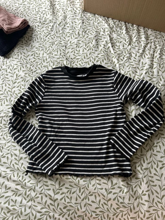 T-shirt manche longue fille 12 ans