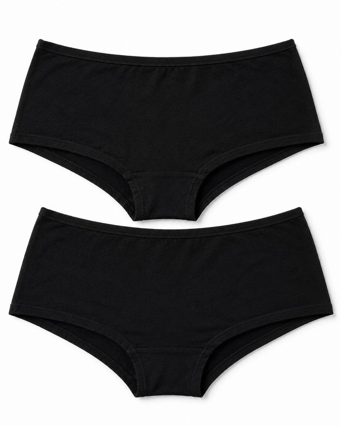 Lot de shortys femme noirs