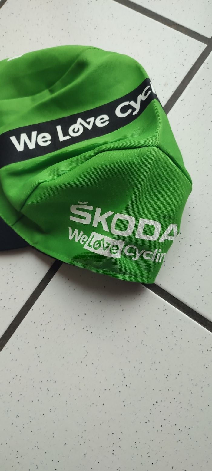 Casquette cycliste Skoda - photo numéro 2