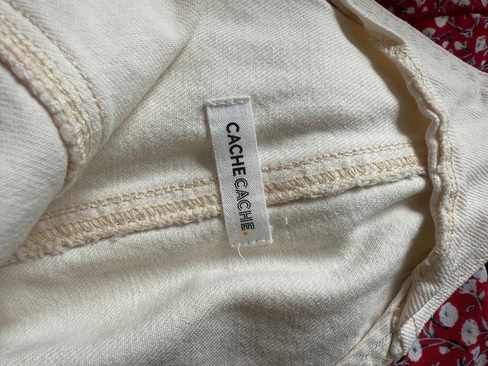 Combi short en jean / Taille 40 - photo numéro 9
