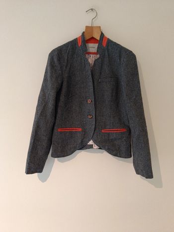 Blazer taille 38, gris et orange , bonobo