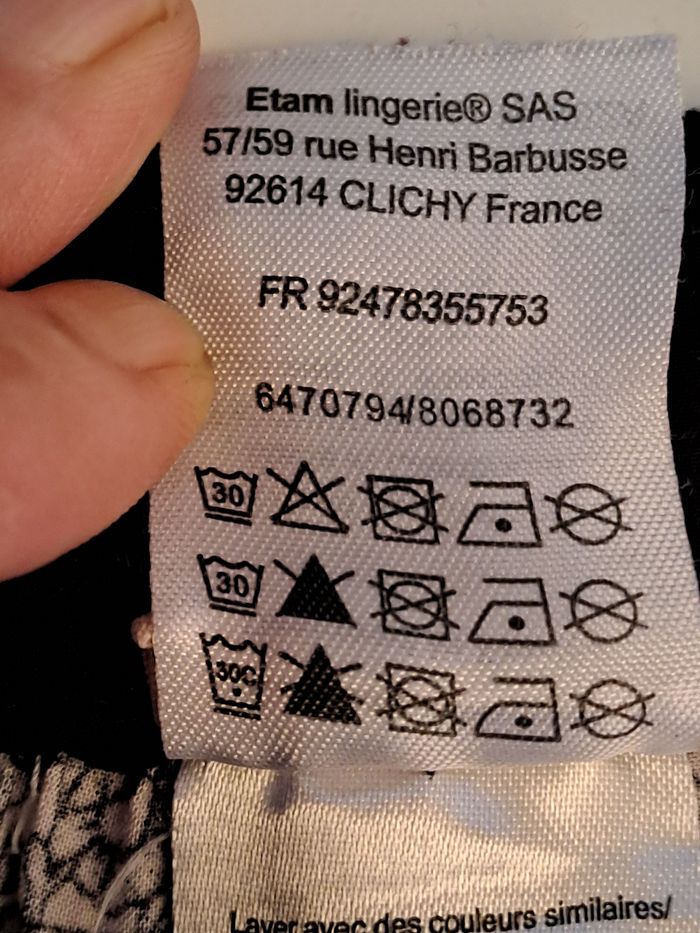 Pantalon femme décoré fleurs - Marque Etam - Taille 36 - État neuf. - photo numéro 7