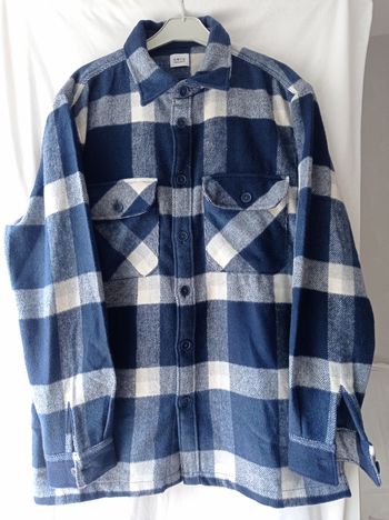 SURCHEMISE CELIO Carreaux Bleus.