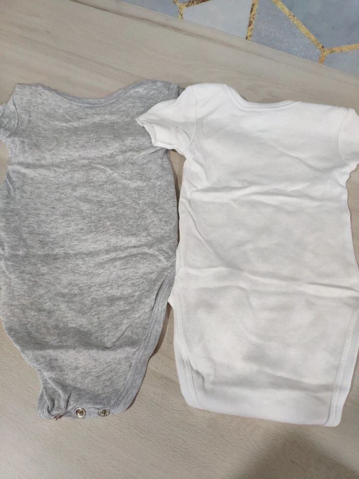 Lot de 2 body pailletés Just 5 more minutes 3 mois - photo numéro 4