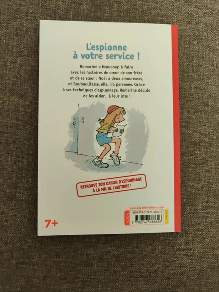 Livre CE1 l'espionne à votre service - photo numéro 2