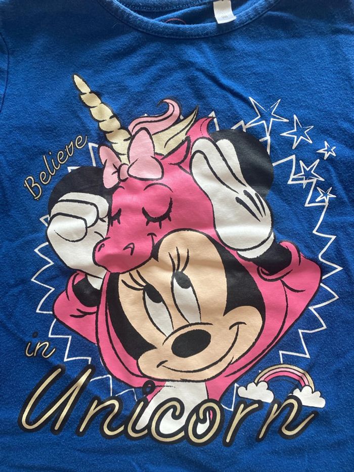T-shirt Minnie taille 3 ans - photo numéro 2