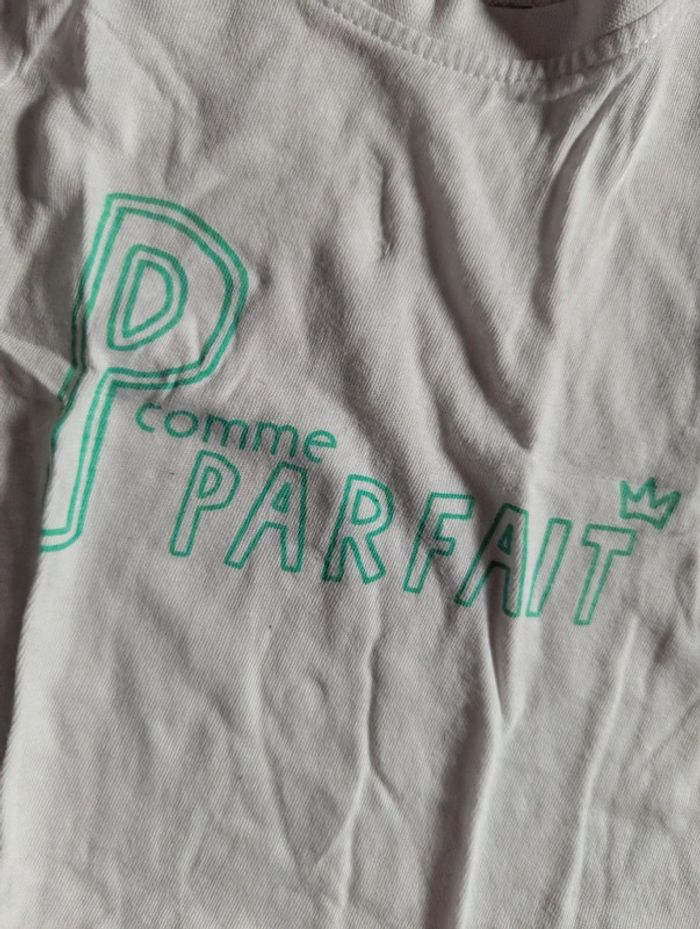 T-shirt P comme Parfait, Tissaia 12 mois - photo numéro 2