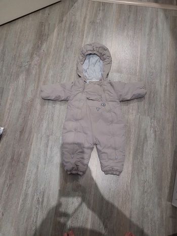 Combinaison chaude grise