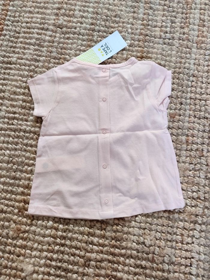 T-shirt fille 6 mois - photo numéro 2