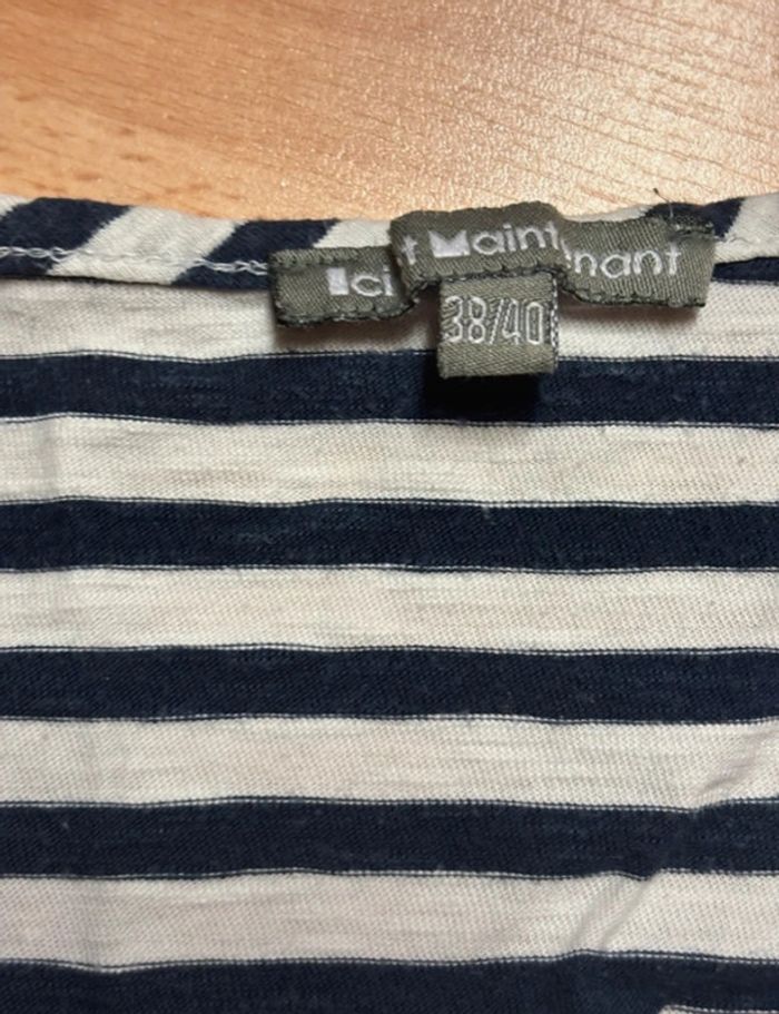Tee-shirt marinière - photo numéro 2