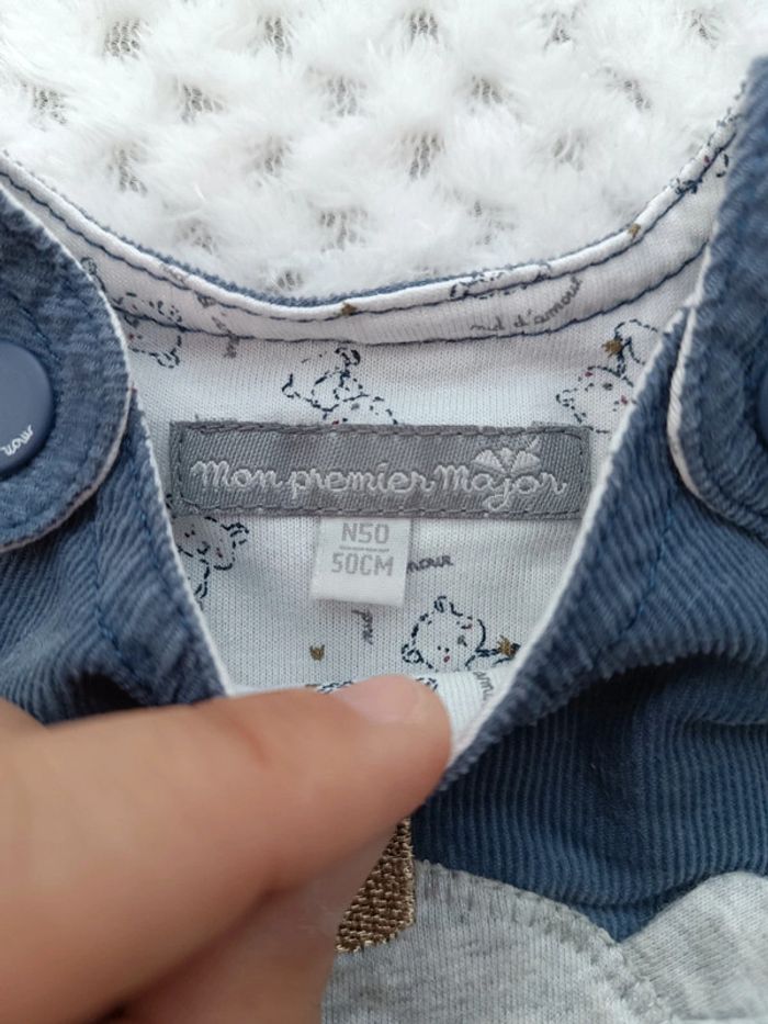 🔸 Salopette Garçon - Mon Premier Major Naissance🔸 - photo numéro 3