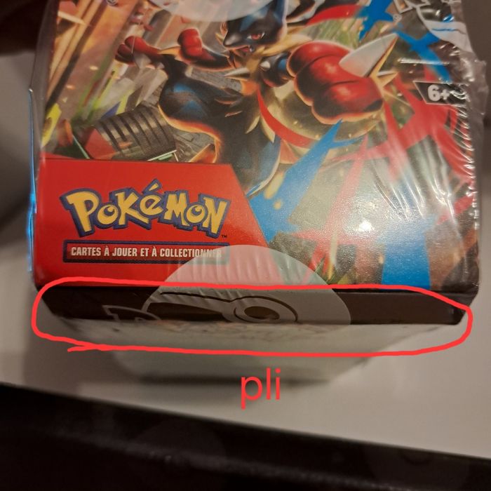 Pokémon demi display Méga Evolution ME1 ME01 défaut scellage - photo numéro 9