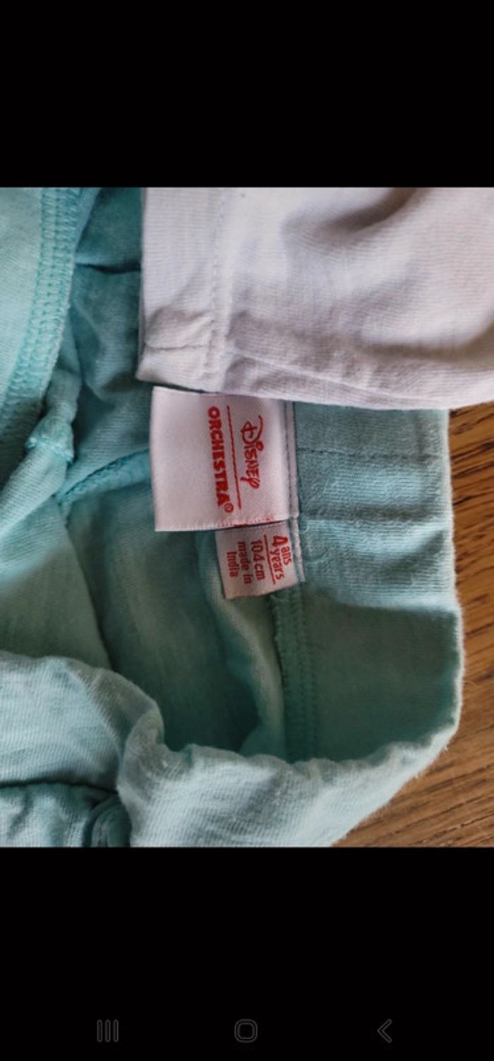 Pyjama short reine des neiges 4 ans - photo numéro 2