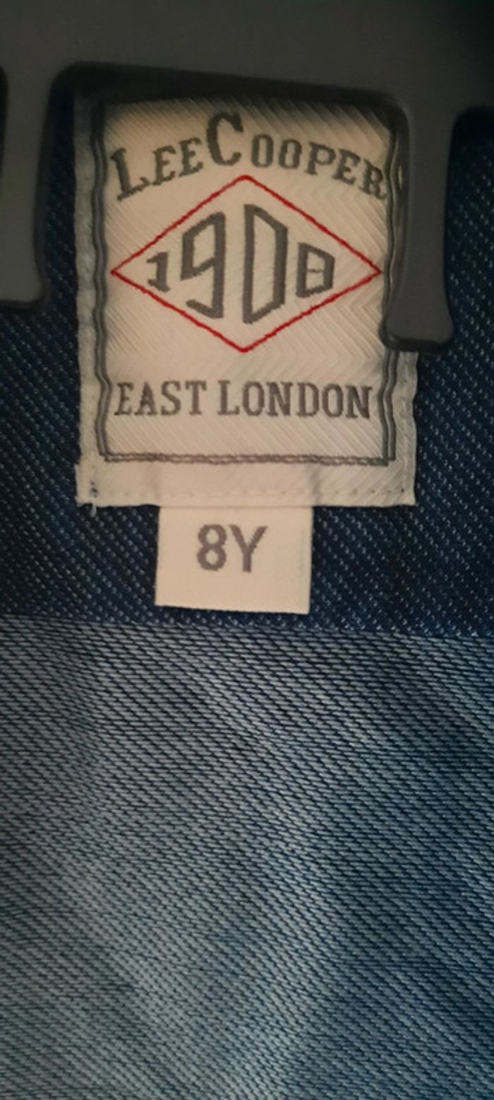 Chemise en jeans garçon Lee Cooper 8 ans - photo numéro 3