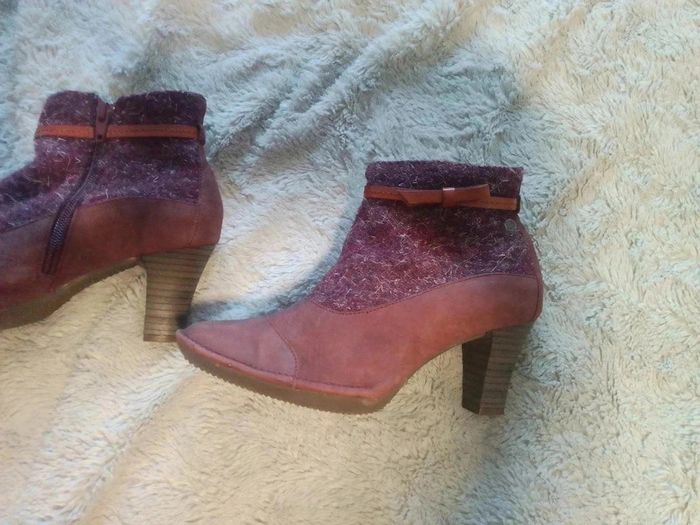 Jolies Bottines violettes TBS 38 - photo numéro 2