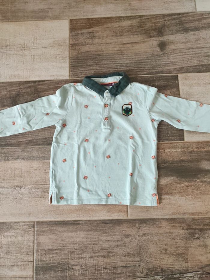Polo manches longues 4ans