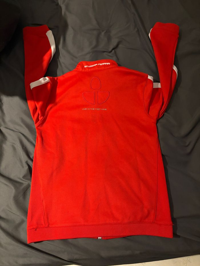 Veste zippé rouge Ferrari 7-8 ans - photo numéro 6