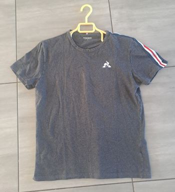 Tee-shirt gris Le Coq Sportif Taille M