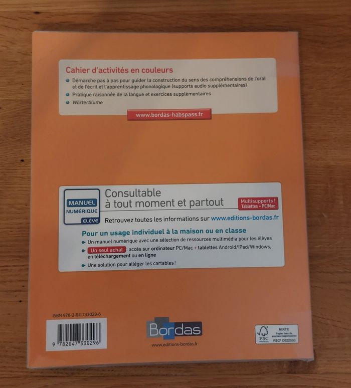 Hab SpaB ! Allemand palier 1 ▪︎ 1ère année  Cahier d'activités - photo numéro 4