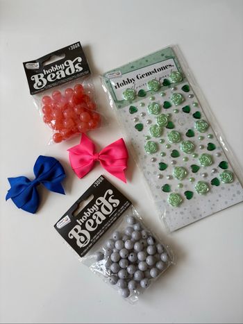 Lot perles et accessoires neufs